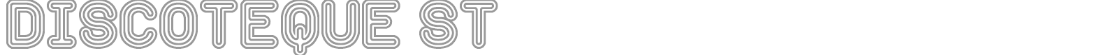Discoteque St font preview